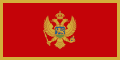 Flagge Montenegro